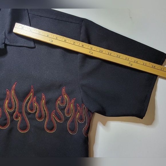 🔥Classic Flamejob Rockabilly Button-down🔥 - Picture 4 of 6